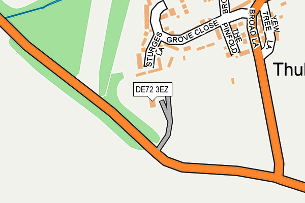 DE72 3EZ map - OS OpenMap – Local (Ordnance Survey) DE72 3EZ map - OS OpenMap – Local (Ordnance Survey)