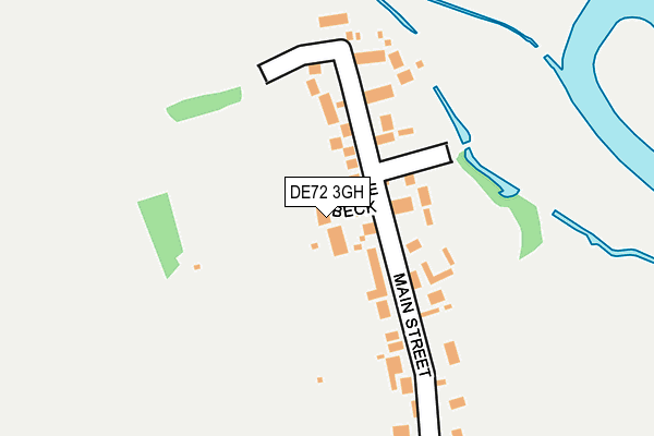 DE72 3GH map - OS OpenMap – Local (Ordnance Survey) DE72 3GH map - OS OpenMap – Local (Ordnance Survey)