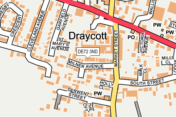 DE72 3ND map - OS OpenMap – Local (Ordnance Survey) DE72 3ND map - OS OpenMap – Local (Ordnance Survey)