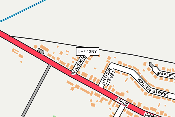 DE72 3NY map - OS OpenMap – Local (Ordnance Survey) DE72 3NY map - OS OpenMap – Local (Ordnance Survey)