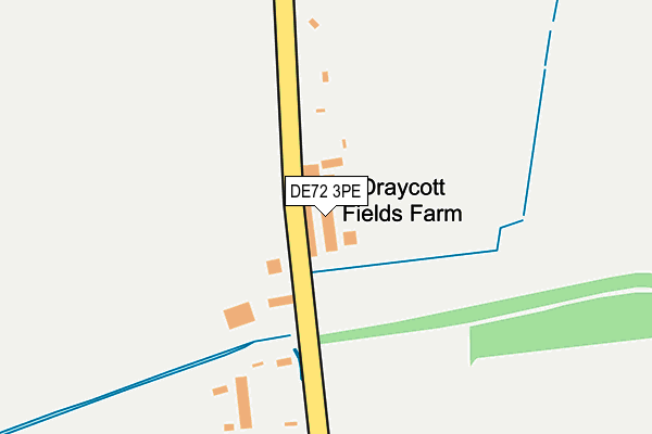 DE72 3PE map - OS OpenMap – Local (Ordnance Survey) DE72 3PE map - OS OpenMap – Local (Ordnance Survey)
