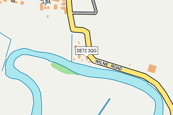 DE72 3QG map - OS OpenMap – Local (Ordnance Survey) DE72 3QG map - OS OpenMap – Local (Ordnance Survey)