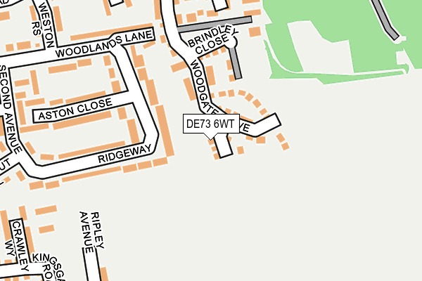 DE73 6WT map - OS OpenMap – Local (Ordnance Survey) DE73 6WT map - OS OpenMap – Local (Ordnance Survey)
