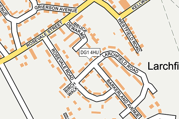 DG1 4HU map - OS OpenMap – Local (Ordnance Survey) DG1 4HU map - OS OpenMap – Local (Ordnance Survey)