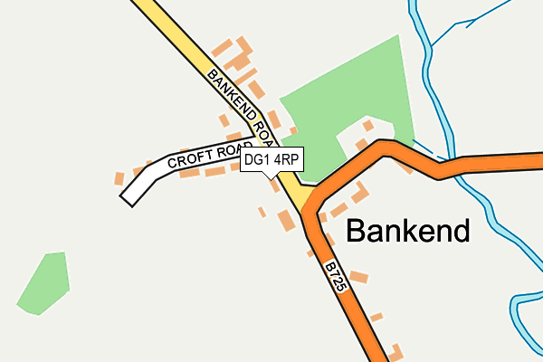 DG1 4RP map - OS OpenMap – Local (Ordnance Survey) DG1 4RP map - OS OpenMap – Local (Ordnance Survey)