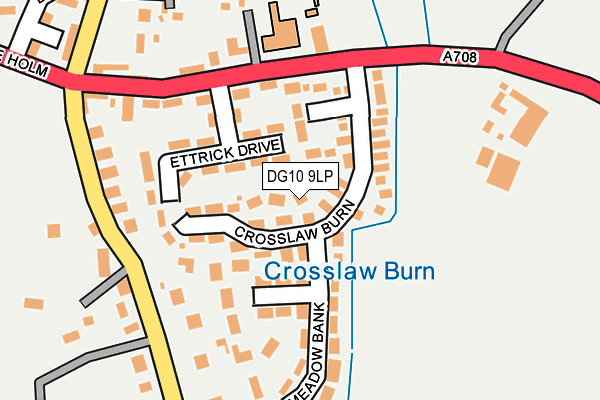 DG10 9LP map - OS OpenMap – Local (Ordnance Survey) DG10 9LP map - OS OpenMap – Local (Ordnance Survey)