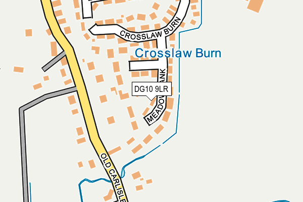 DG10 9LR map - OS OpenMap – Local (Ordnance Survey) DG10 9LR map - OS OpenMap – Local (Ordnance Survey)