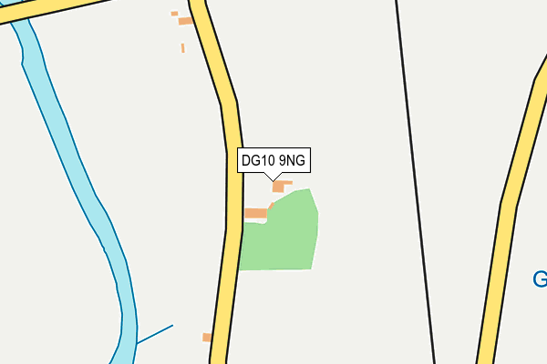 DG10 9NG map - OS OpenMap – Local (Ordnance Survey) DG10 9NG map - OS OpenMap – Local (Ordnance Survey)