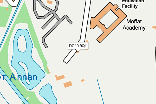 DG10 9QL map - OS OpenMap – Local (Ordnance Survey) DG10 9QL map - OS OpenMap – Local (Ordnance Survey)