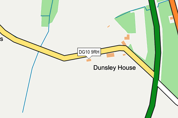 DG10 9RH map - OS OpenMap – Local (Ordnance Survey) DG10 9RH map - OS OpenMap – Local (Ordnance Survey)