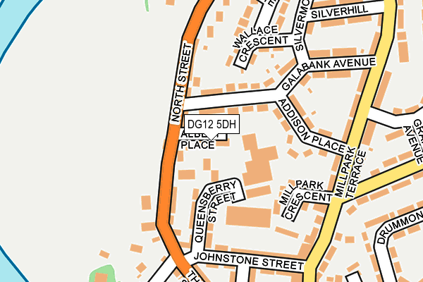 DG12 5DH map - OS OpenMap – Local (Ordnance Survey) DG12 5DH map - OS OpenMap – Local (Ordnance Survey)