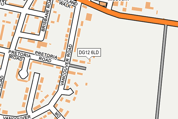 DG12 6LD map - OS OpenMap – Local (Ordnance Survey) DG12 6LD map - OS OpenMap – Local (Ordnance Survey)
