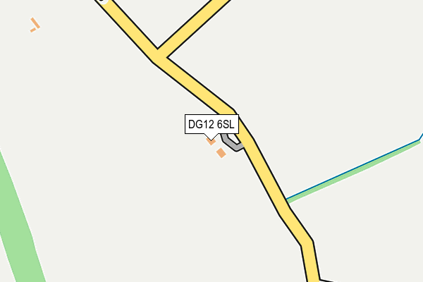 DG12 6SL map - OS OpenMap – Local (Ordnance Survey) DG12 6SL map - OS OpenMap – Local (Ordnance Survey)