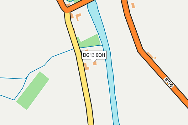 DG13 0QH map - OS OpenMap – Local (Ordnance Survey) DG13 0QH map - OS OpenMap – Local (Ordnance Survey)