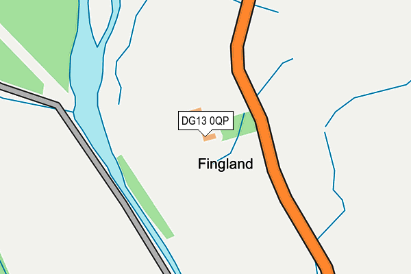 DG13 0QP map - OS OpenMap – Local (Ordnance Survey) DG13 0QP map - OS OpenMap – Local (Ordnance Survey)