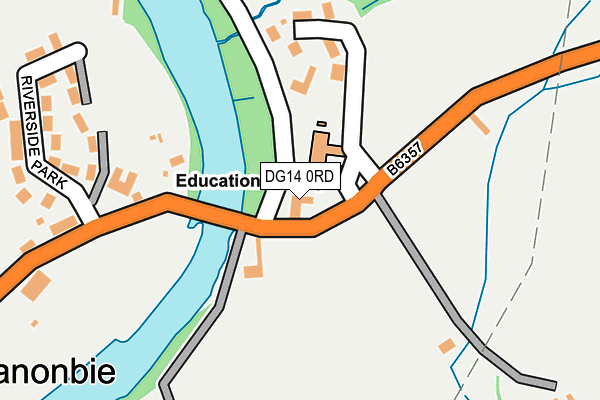 DG14 0RD map - OS OpenMap – Local (Ordnance Survey) DG14 0RD map - OS OpenMap – Local (Ordnance Survey)
