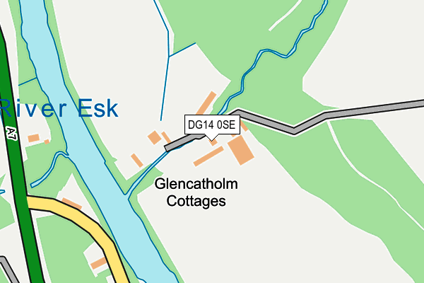 DG14 0SE map - OS OpenMap – Local (Ordnance Survey) DG14 0SE map - OS OpenMap – Local (Ordnance Survey)