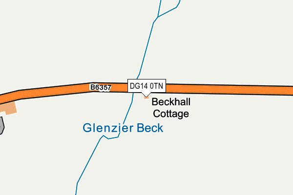 DG14 0TN map - OS OpenMap – Local (Ordnance Survey) DG14 0TN map - OS OpenMap – Local (Ordnance Survey)