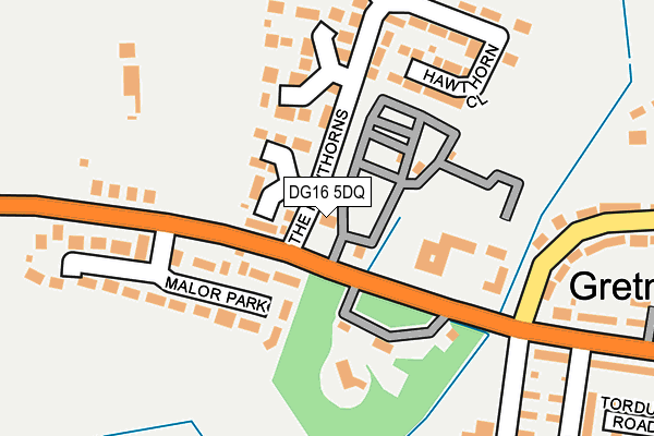 DG16 5DQ map - OS OpenMap – Local (Ordnance Survey) DG16 5DQ map - OS OpenMap – Local (Ordnance Survey)