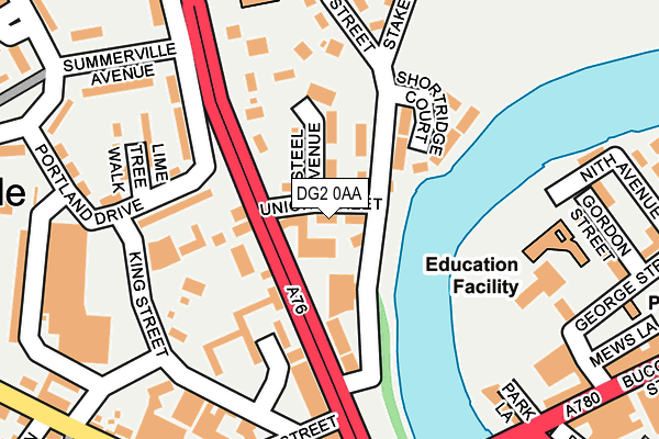 DG2 0AA map - OS OpenMap – Local (Ordnance Survey) DG2 0AA map - OS OpenMap – Local (Ordnance Survey)