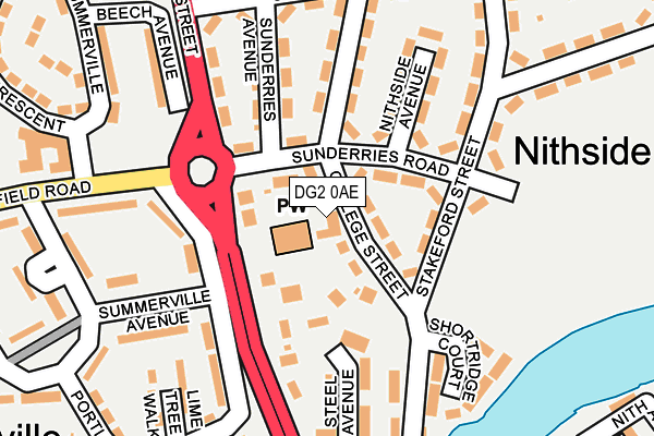 DG2 0AE map - OS OpenMap – Local (Ordnance Survey) DG2 0AE map - OS OpenMap – Local (Ordnance Survey)
