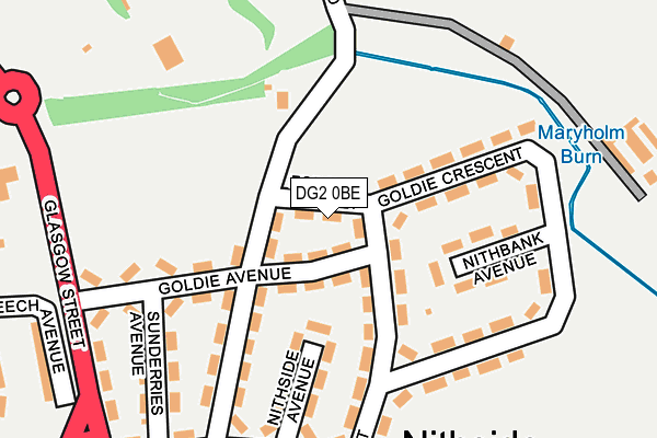 DG2 0BE map - OS OpenMap – Local (Ordnance Survey) DG2 0BE map - OS OpenMap – Local (Ordnance Survey)