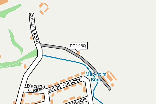 DG2 0BQ map - OS OpenMap – Local (Ordnance Survey) DG2 0BQ map - OS OpenMap – Local (Ordnance Survey)