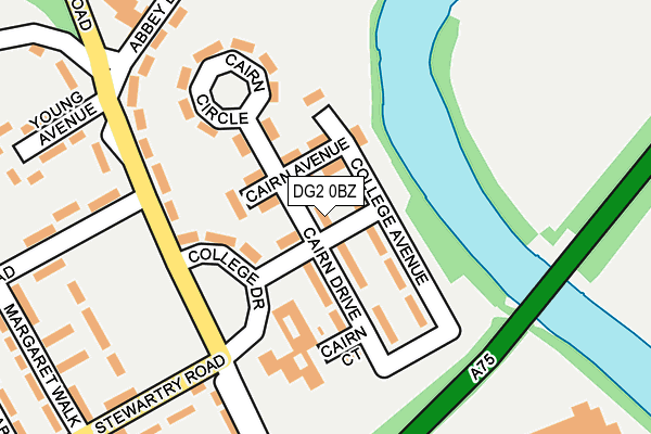 DG2 0BZ map - OS OpenMap – Local (Ordnance Survey) DG2 0BZ map - OS OpenMap – Local (Ordnance Survey)