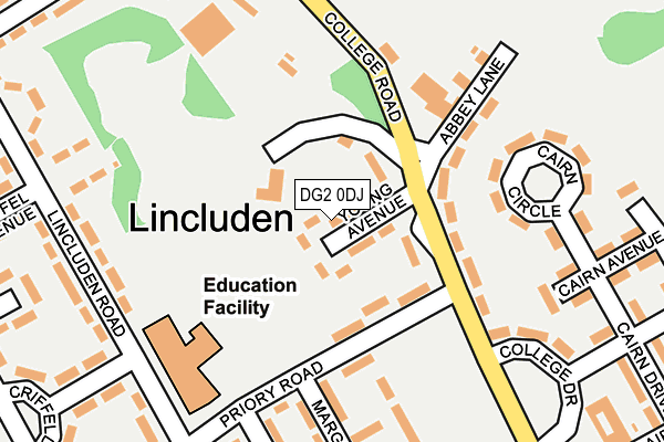 DG2 0DJ map - OS OpenMap – Local (Ordnance Survey) DG2 0DJ map - OS OpenMap – Local (Ordnance Survey)