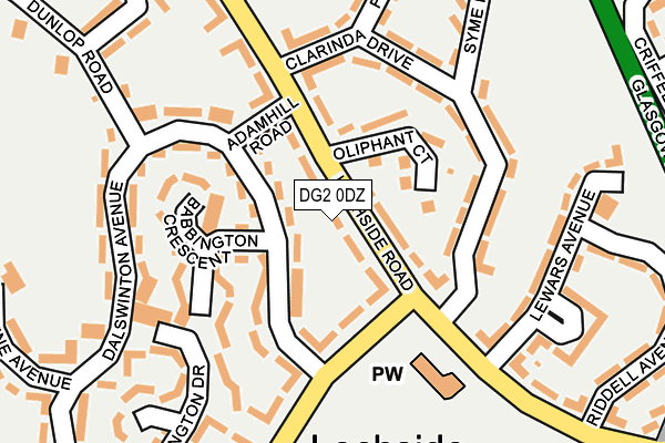 DG2 0DZ map - OS OpenMap – Local (Ordnance Survey) DG2 0DZ map - OS OpenMap – Local (Ordnance Survey)