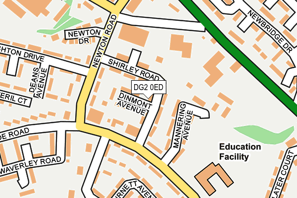 DG2 0ED map - OS OpenMap – Local (Ordnance Survey) DG2 0ED map - OS OpenMap – Local (Ordnance Survey)