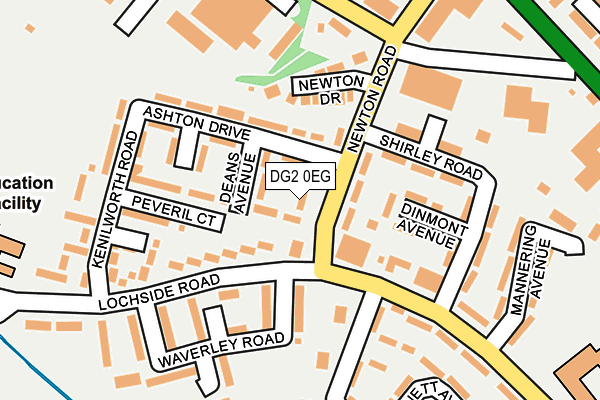 DG2 0EG map - OS OpenMap – Local (Ordnance Survey) DG2 0EG map - OS OpenMap – Local (Ordnance Survey)