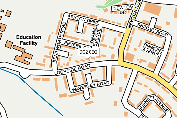 DG2 0EQ map - OS OpenMap – Local (Ordnance Survey) DG2 0EQ map - OS OpenMap – Local (Ordnance Survey)