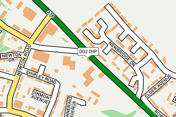DG2 0HP map - OS OpenMap – Local (Ordnance Survey) DG2 0HP map - OS OpenMap – Local (Ordnance Survey)