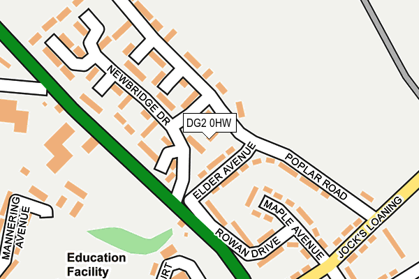 DG2 0HW map - OS OpenMap – Local (Ordnance Survey) DG2 0HW map - OS OpenMap – Local (Ordnance Survey)