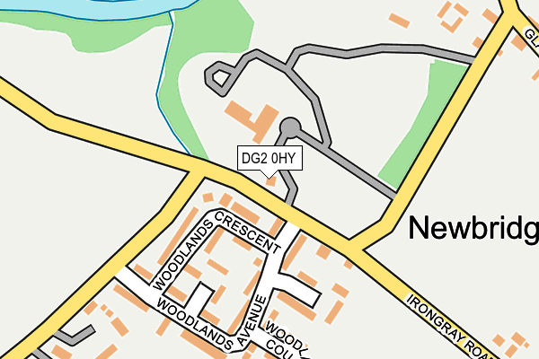 DG2 0HY map - OS OpenMap – Local (Ordnance Survey) DG2 0HY map - OS OpenMap – Local (Ordnance Survey)