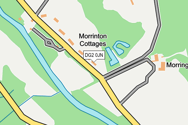 DG2 0JN map - OS OpenMap – Local (Ordnance Survey) DG2 0JN map - OS OpenMap – Local (Ordnance Survey)