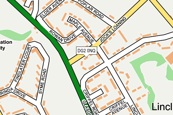 DG2 0NQ map - OS OpenMap – Local (Ordnance Survey) DG2 0NQ map - OS OpenMap – Local (Ordnance Survey)
