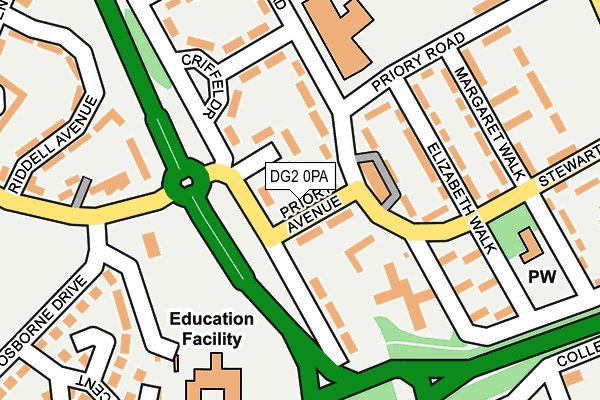 DG2 0PA map - OS OpenMap – Local (Ordnance Survey) DG2 0PA map - OS OpenMap – Local (Ordnance Survey)