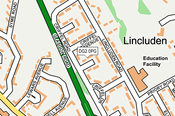 DG2 0PG map - OS OpenMap – Local (Ordnance Survey) DG2 0PG map - OS OpenMap – Local (Ordnance Survey)