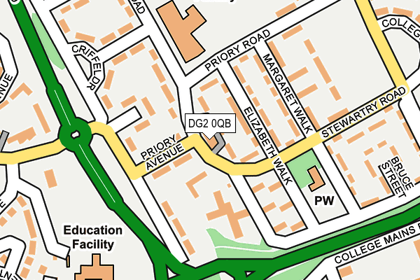 DG2 0QB map - OS OpenMap – Local (Ordnance Survey) DG2 0QB map - OS OpenMap – Local (Ordnance Survey)