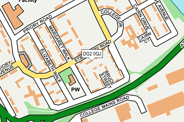 DG2 0QJ map - OS OpenMap – Local (Ordnance Survey) DG2 0QJ map - OS OpenMap – Local (Ordnance Survey)