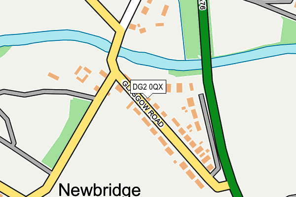 DG2 0QX map - OS OpenMap – Local (Ordnance Survey) DG2 0QX map - OS OpenMap – Local (Ordnance Survey)