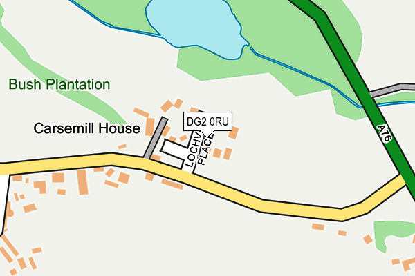 DG2 0RU map - OS OpenMap – Local (Ordnance Survey) DG2 0RU map - OS OpenMap – Local (Ordnance Survey)