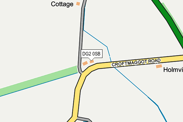 DG2 0SB map - OS OpenMap – Local (Ordnance Survey) DG2 0SB map - OS OpenMap – Local (Ordnance Survey)