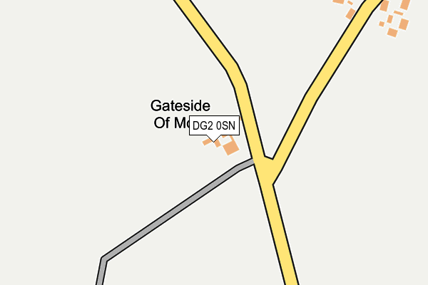 DG2 0SN map - OS OpenMap – Local (Ordnance Survey) DG2 0SN map - OS OpenMap – Local (Ordnance Survey)