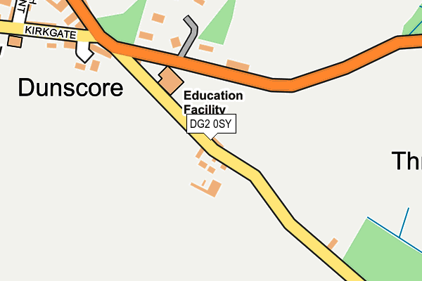 DG2 0SY map - OS OpenMap – Local (Ordnance Survey) DG2 0SY map - OS OpenMap – Local (Ordnance Survey)