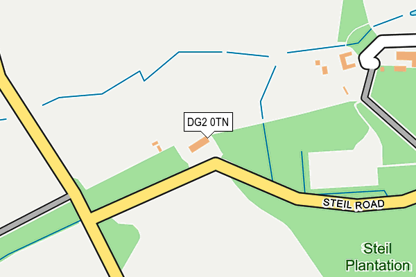 DG2 0TN map - OS OpenMap – Local (Ordnance Survey) DG2 0TN map - OS OpenMap – Local (Ordnance Survey)
