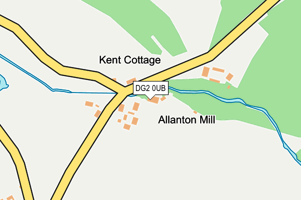 DG2 0UB map - OS OpenMap – Local (Ordnance Survey) DG2 0UB map - OS OpenMap – Local (Ordnance Survey)