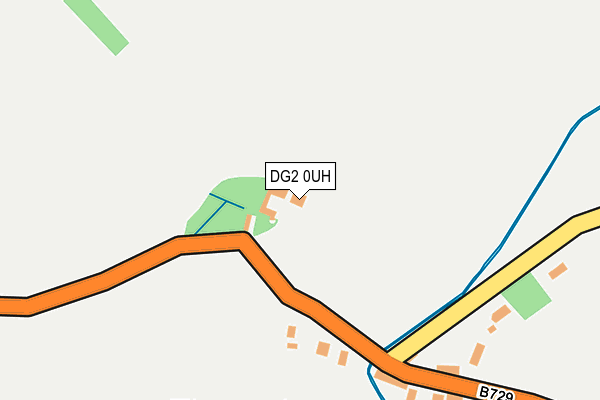 DG2 0UH map - OS OpenMap – Local (Ordnance Survey) DG2 0UH map - OS OpenMap – Local (Ordnance Survey)